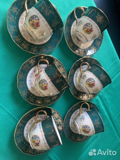 Чайный сервиз Мадонна Чехия cobalt