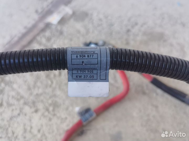 Плюсовой провод bmw e65 e66