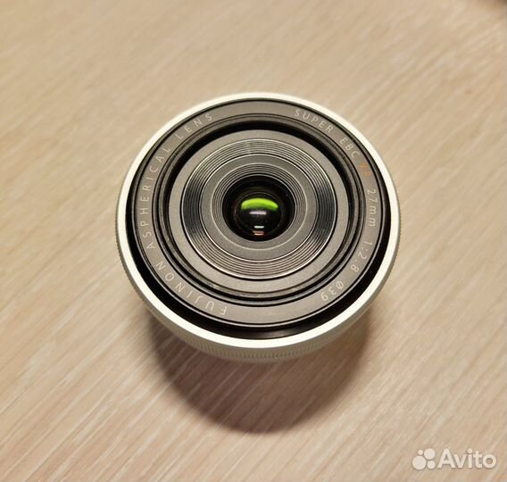 Объектив Fujifilm XF 27mm F2.8 R серебристый