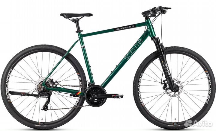 Велосипед silverback scento path MD (2023) Emerald