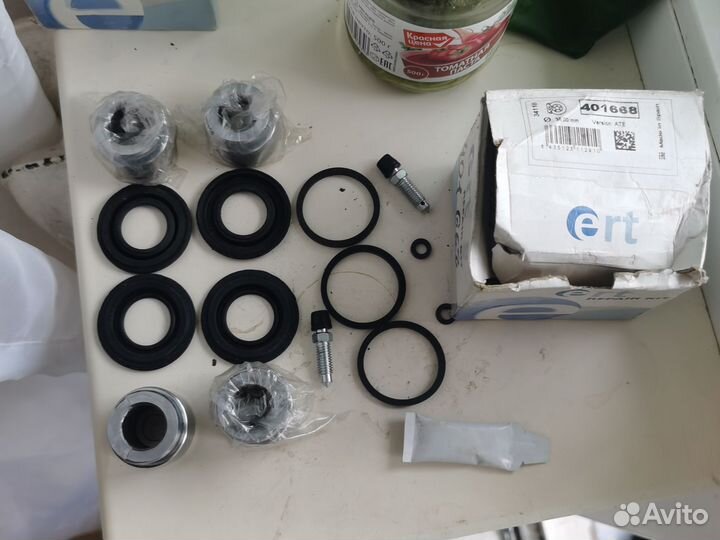 Ремкомплект тормозного суппорта ert 401668