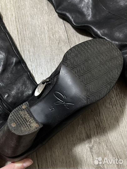 Сапоги ботфорты 37