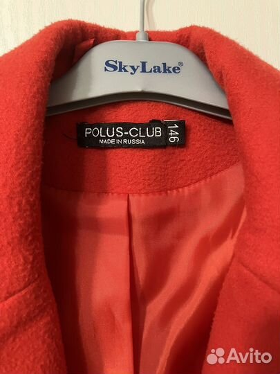 Пальто для девочки демисезонное