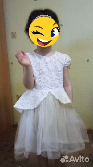 Платье для девочки 110