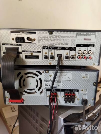 Музыкальный центр sony MHC-S7AV