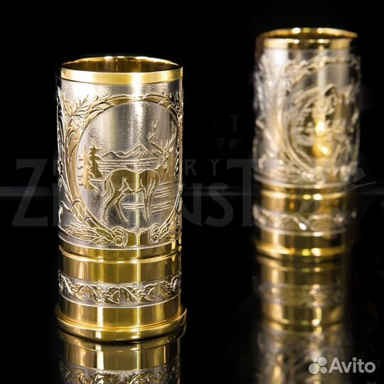 Стопки гильзы для водки на подарок охотнику