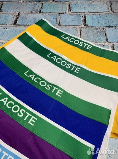 Трусы мужские боксеры lacoste