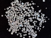 Бриллианты кр 57 разных размеров от 1 до 4 мм
