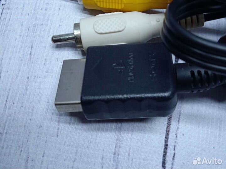 AV провод Sony PlayStation 3, 2 и ONE
