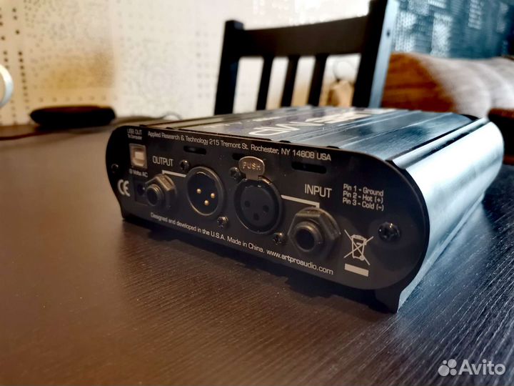 Микрофонный предусилитель ART Tube MP Project Ser