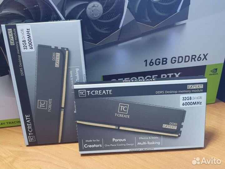 Оперативная память ddr5 32gbTeamGroup T-Create6000