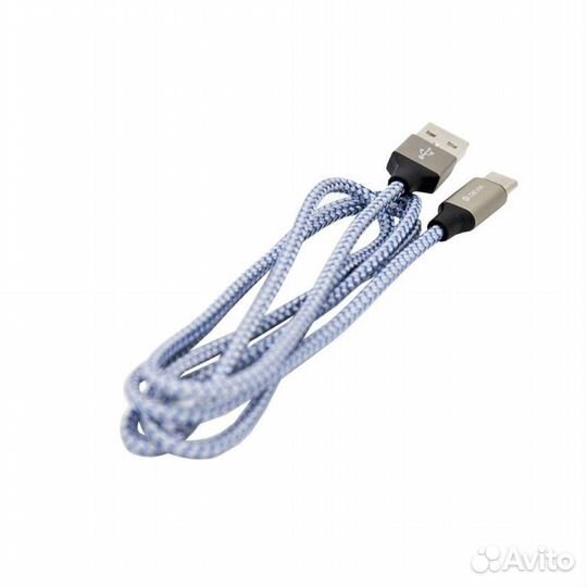 Кабель Devia Tube Type C - Black (1M, 2.4A)