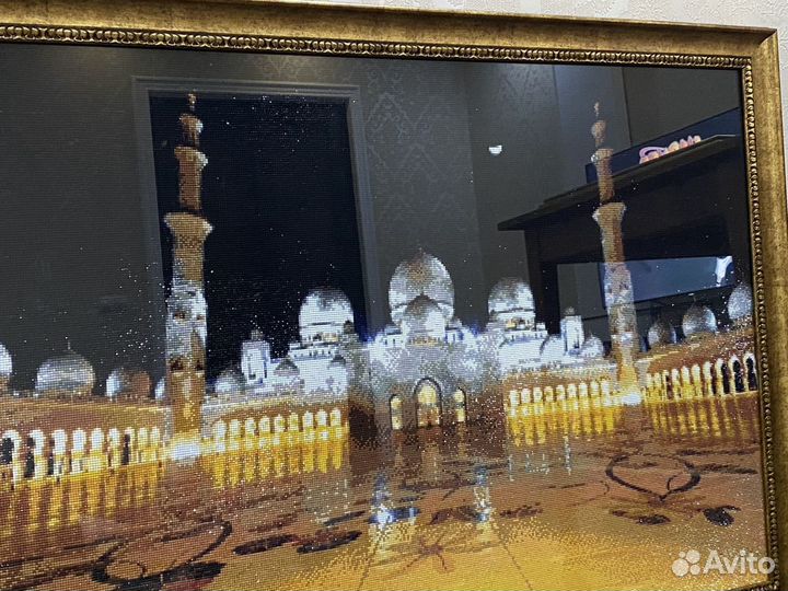 Картина готовая из алмазной мозаики