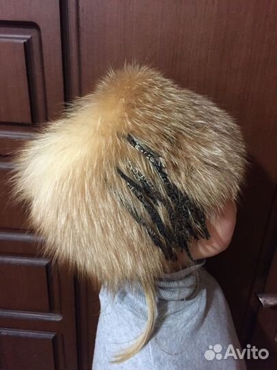 Шапка натуральный мех