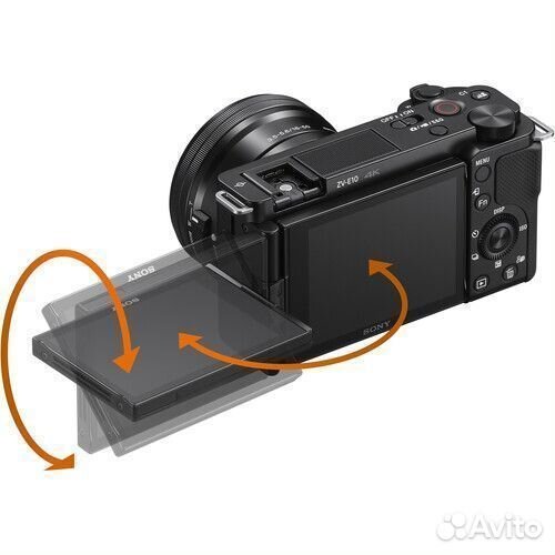 Фотоаппарат Sony ZV-E10 body black Новый