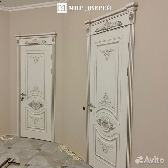 Межкомнатные двери, ламинат и фурнитура