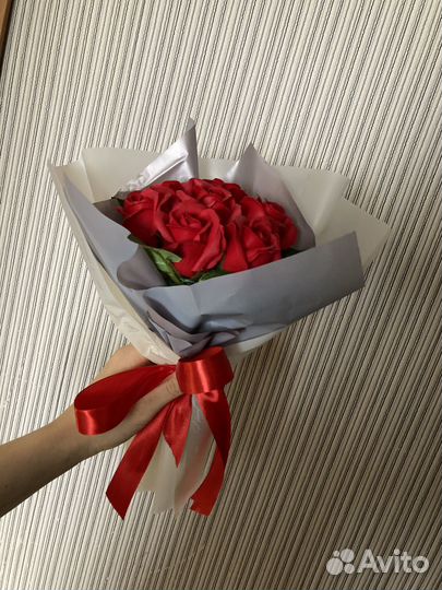 Букеты из мыльных цветов