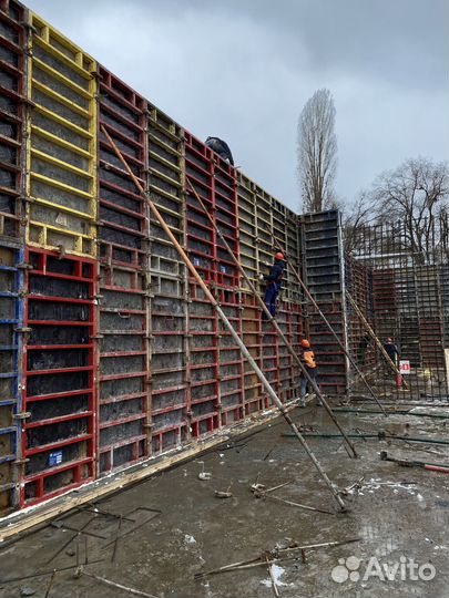 Опалубка, аренда опалубки