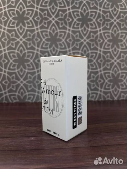 Thomas kosmala № 4 Après L'amour Тестер Duty Free