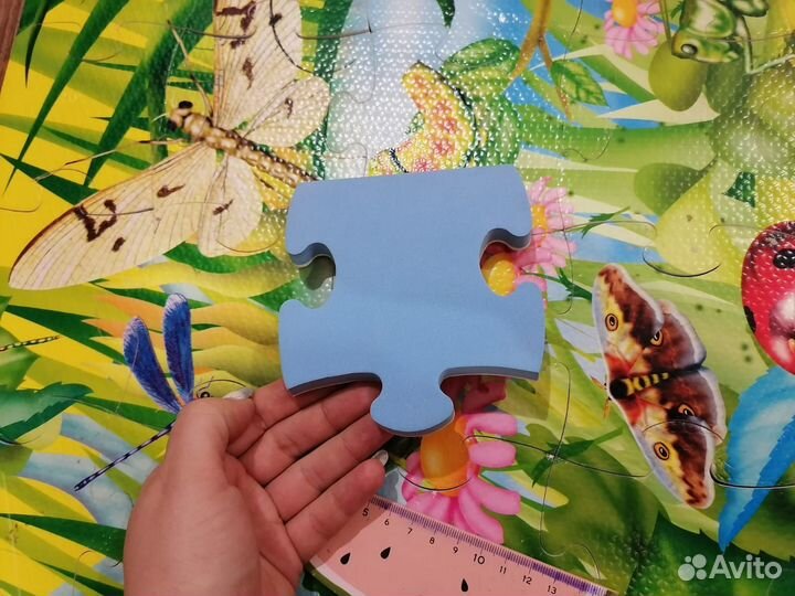 Пазлы мягкие на пол