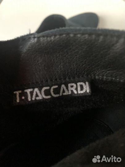 Ботильоны t taccardi замша 36 р-р как новые