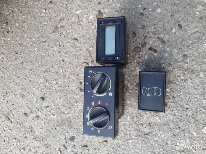 Монтажный блок и управление печкой