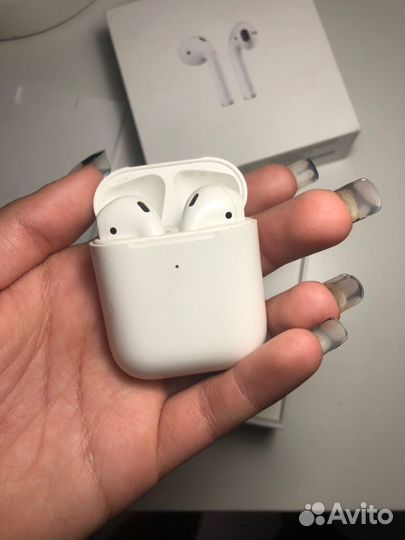 Беспроводные наушники apple airpods 2