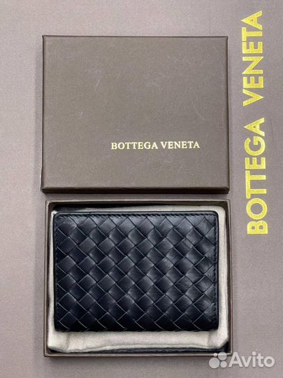 Картхолдер из натуральной кожи Bottega Veneta