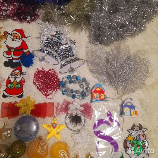 Новогодние украшения пакетом