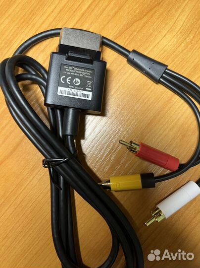 Кабель 3 RCA (RGB) для xbox360