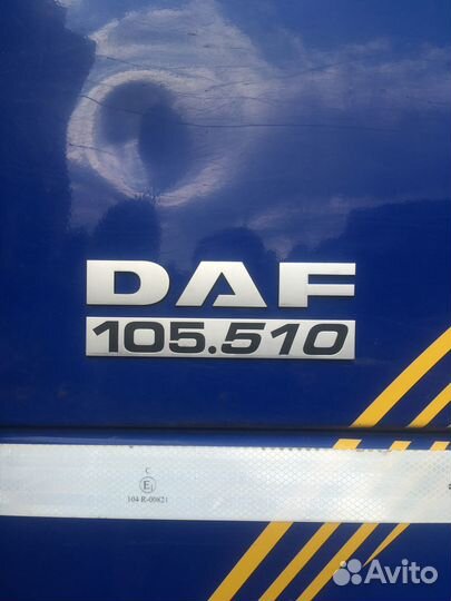 DAF XF 105 с КМУ, 2012