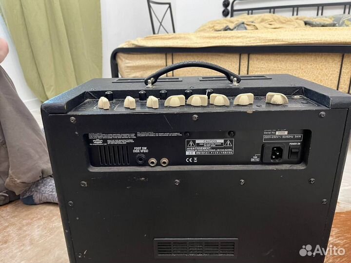 Гитарный комбик vox vt80+
