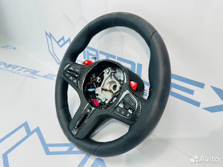 Руль BMW G-серия карбон