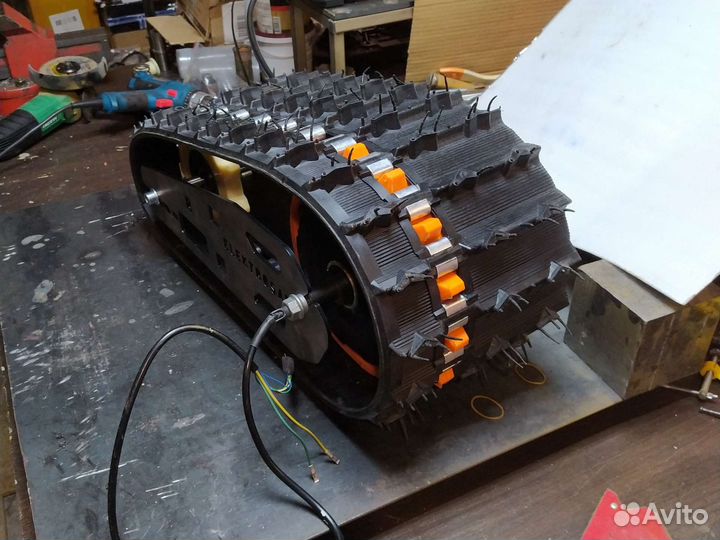 Электрогусеничный модуль для самоделок