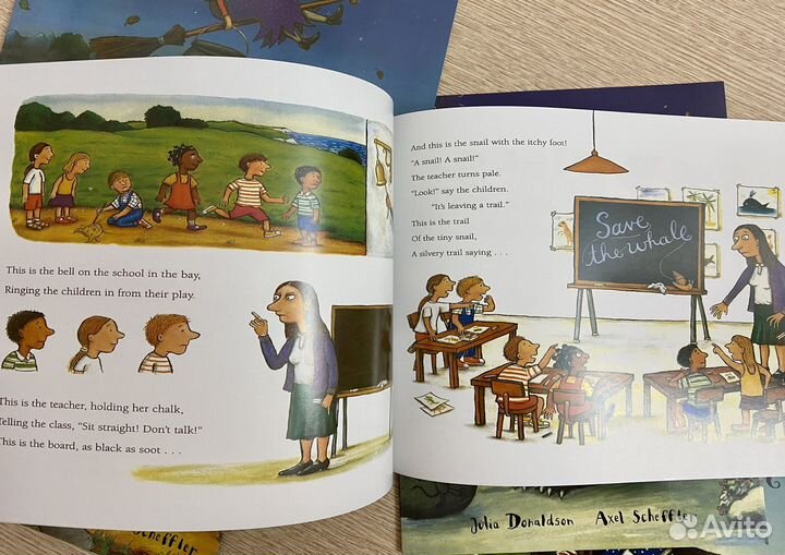 Джулия Дональдсон на английском языке