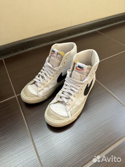 Кеды Nike Blazer Mid 77 Vintage White Black