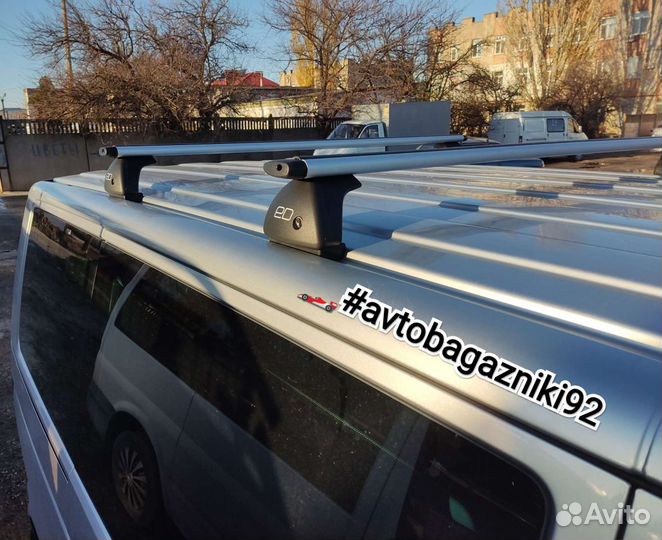 Багажник на крышу VW Transporter T5 без рейлингов
