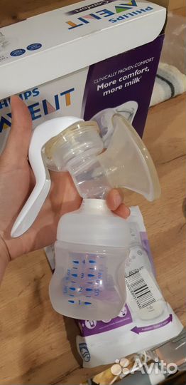 Молокоотсос avent ручной