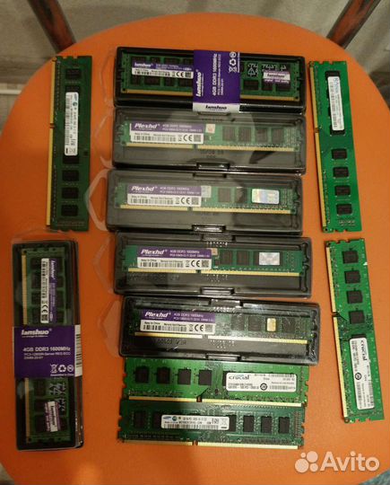 Оперативная память DDR3 4GB 1600 CL9