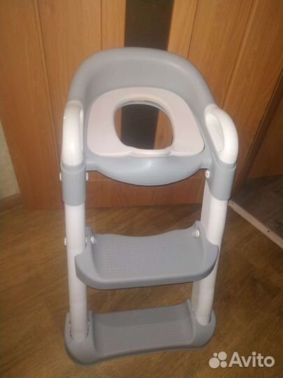 Детская сидушка на унитаз со ступенькой