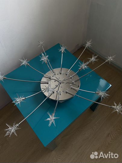 Люстра со звездами