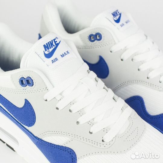 Кроссовки Nike Air Max 1 White / L.Blue