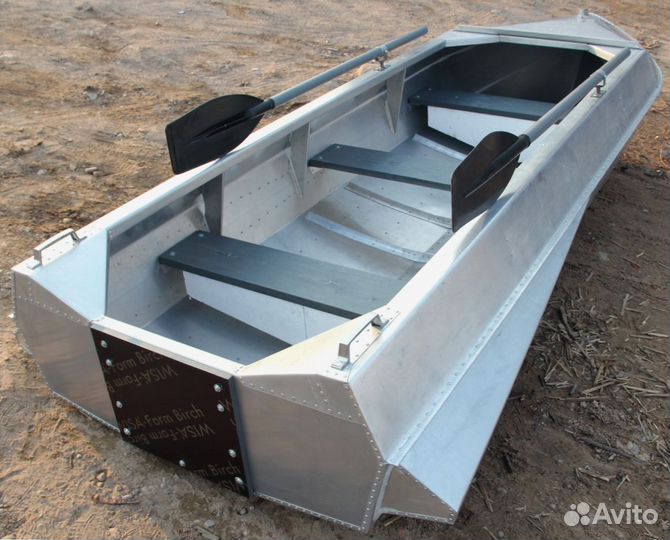 Алюминиевая лодка Романтика - Н 3.5 м, art.HA9898
