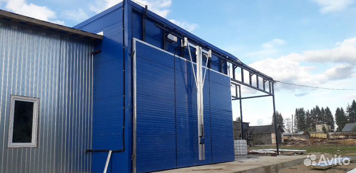 Камера для сушки древесины 30-120м3