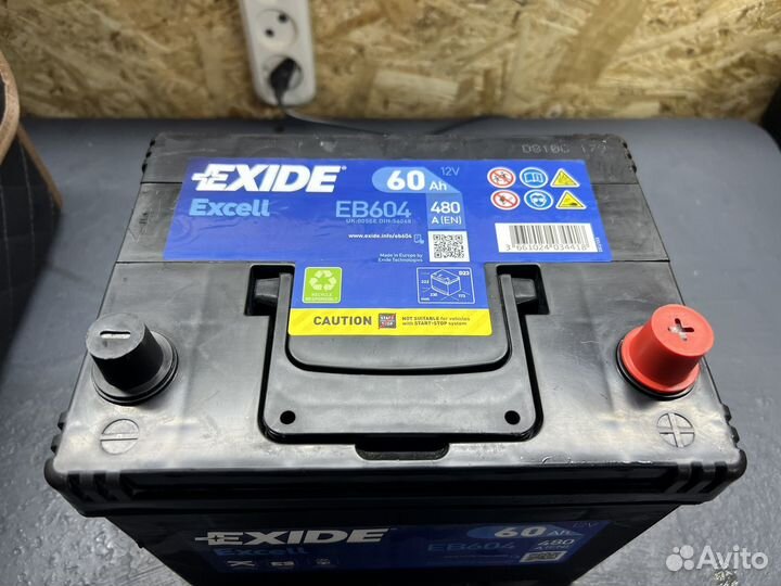 Аккумулятор Exide 60ah