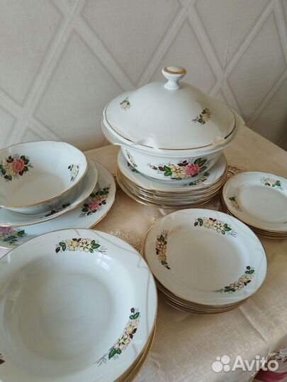 Сервиз столовый, СССР