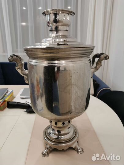 Самовар на дровах старинный