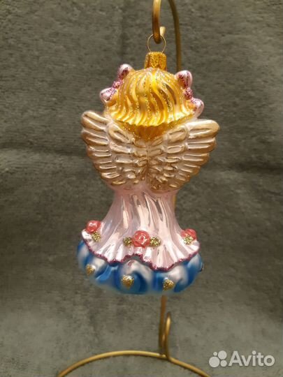 Ангел елочная игрушка Impuls, стекло