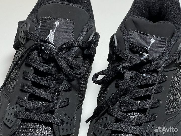 Кроссовки Nike Air Jordan 4 черные