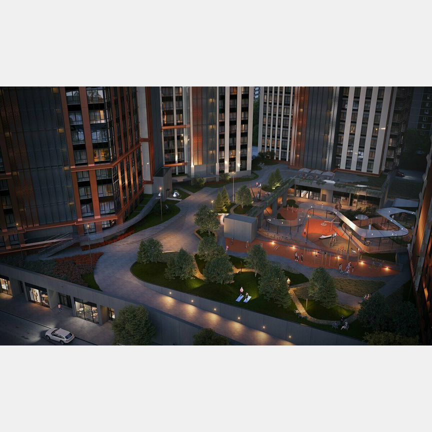 1-к. квартира, 42,8 м², 21/50 эт.